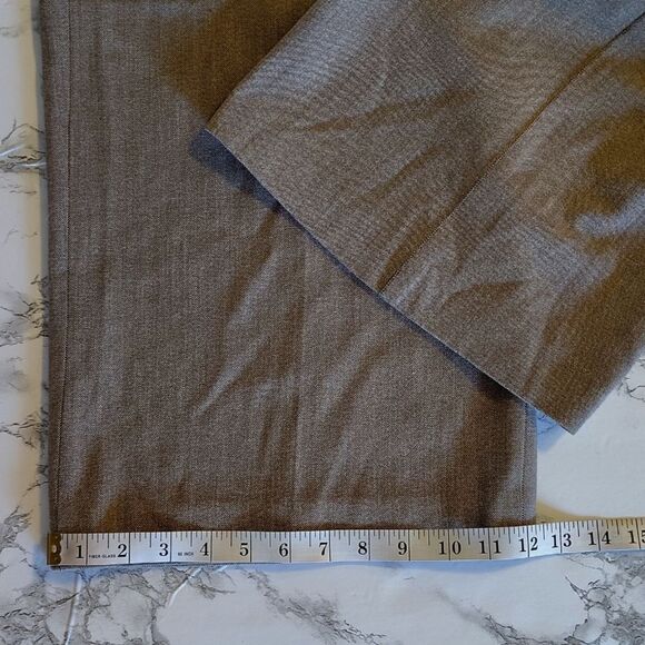 Lane Bryant Y2K Brown Sailor Front High Rise Wide Leg Capri Pants Plussize 14 - Picture 5 of 14